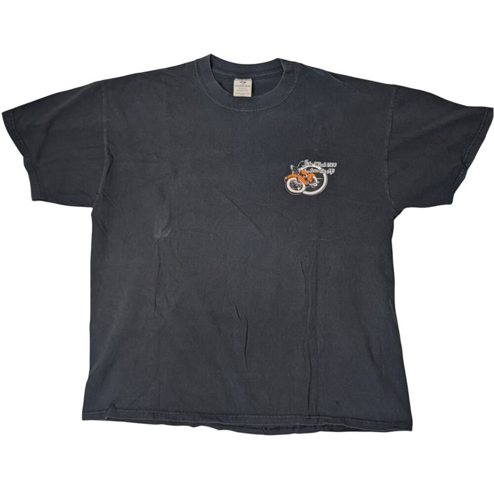 Vtg 04 Harley Davidson Ocean City MD Bike Week Tee Shirt Cotton XL Motorcycles